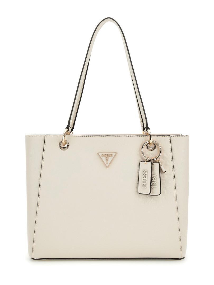 GUESS - Cityshopper Noelle Ii Tote Bone Weiß von GUESS