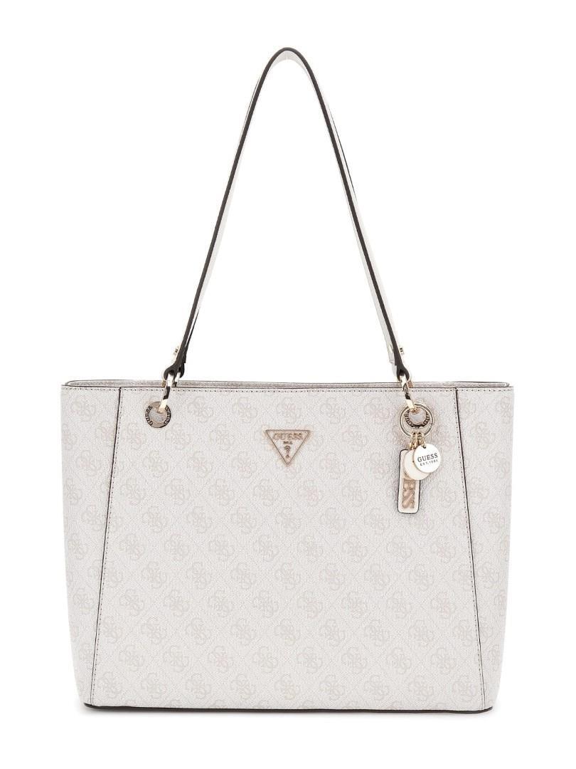 GUESS - Cityshopper Noelle Noel Tote Bone Logo Offwhite von GUESS
