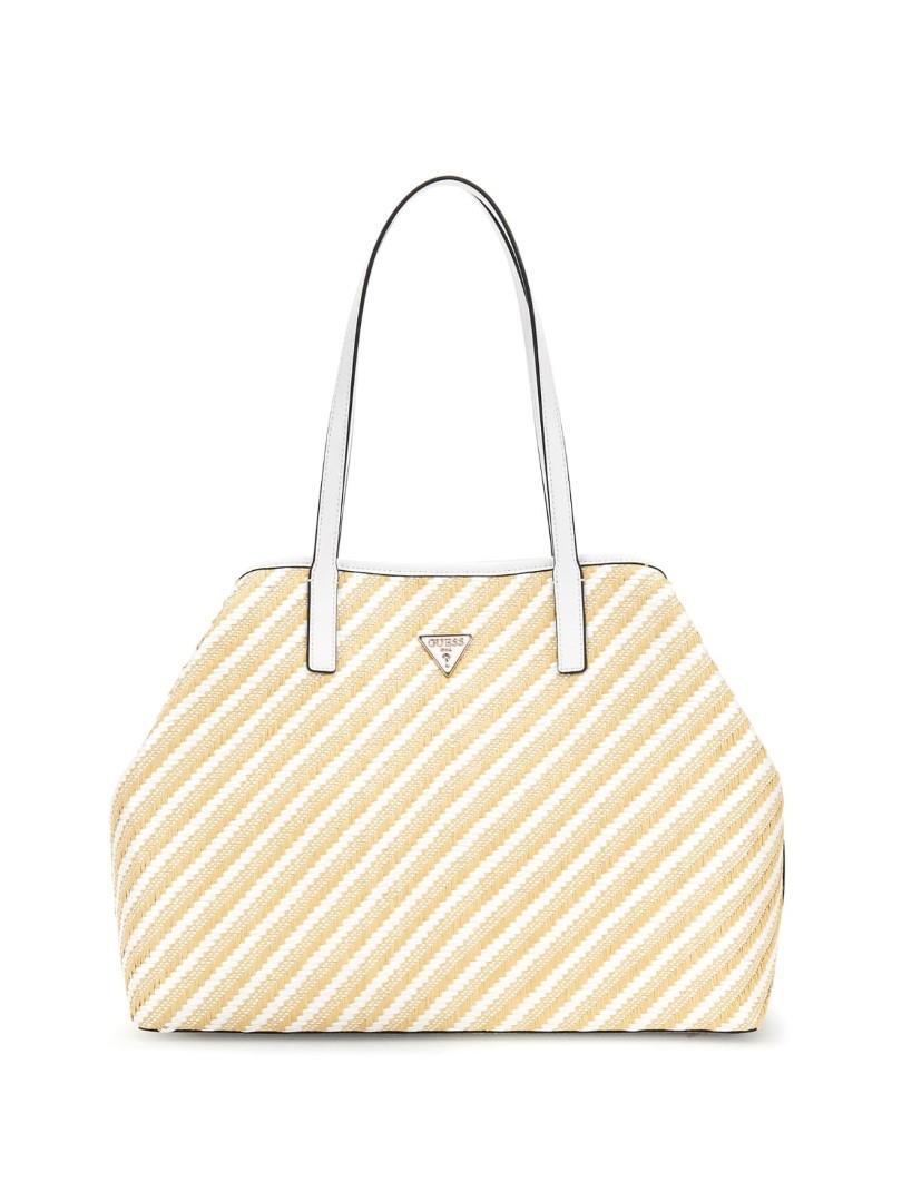 GUESS - Cityshopper Vikky Ii Large 2 In 1 Tote Natural-White Sand von GUESS