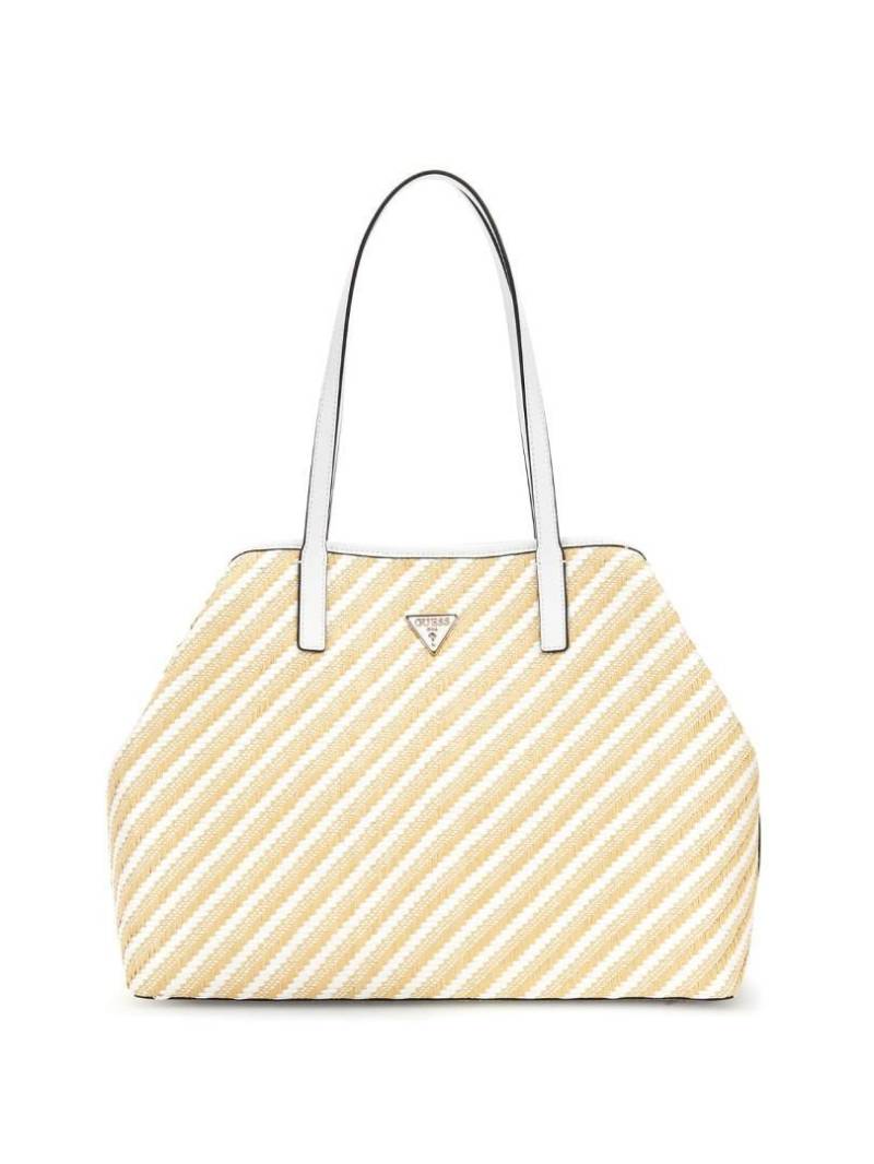 GUESS - Cityshopper Vikky Ii Large 2 In 1 Tote Natural-White Sand von GUESS