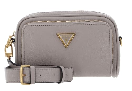 GUESS Damen Cosette Umhängetasche, Crossbody, Kamera, Taupe von GUESS