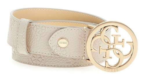 GUESS Cresidia Adjustable Pant Belt H35 W95 Bone von GUESS