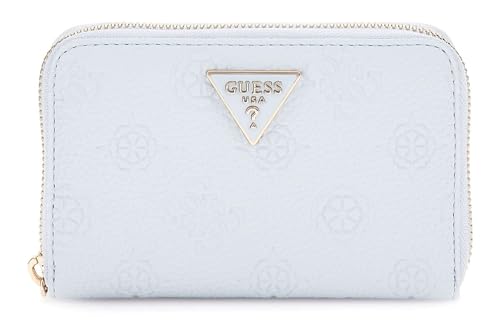 GUESS Cresidia SLG Zip Around Wallet M Powder Blue von GUESS
