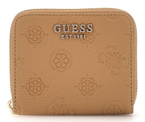 GUESS Cresidia SLG Zip Around Wallet S Beige von GUESS