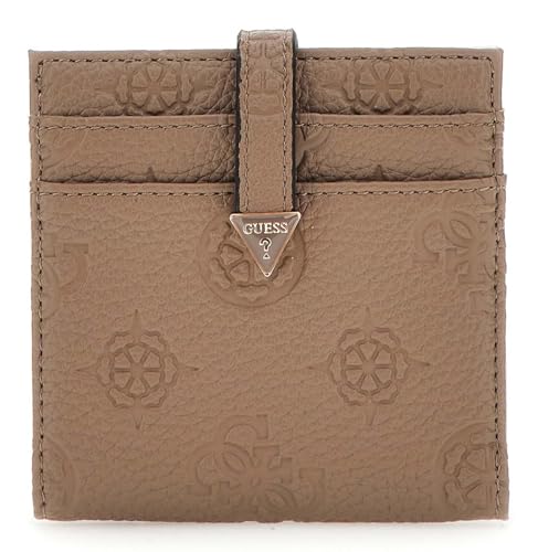 GUESS Cresidia Tab Card Case Dark Taupe GUESS Cresidia Tab Card Case Dark Taupe von GUESS