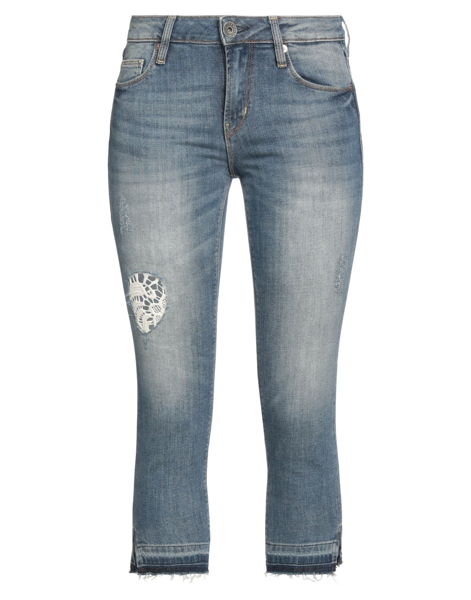 GUESS Cropped Jeans Damen Blau von GUESS