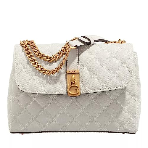 GUESS Damen Handtasche Gaia gold/hellbeige One Size von GUESS