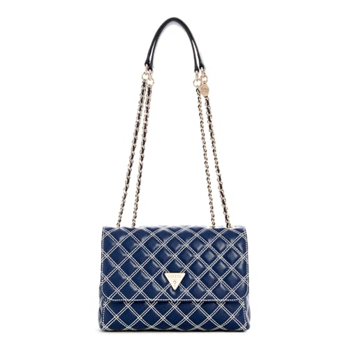 GUESS Cruise Vibe Convertible Xbody Flap Bag Navy/White von GUESS