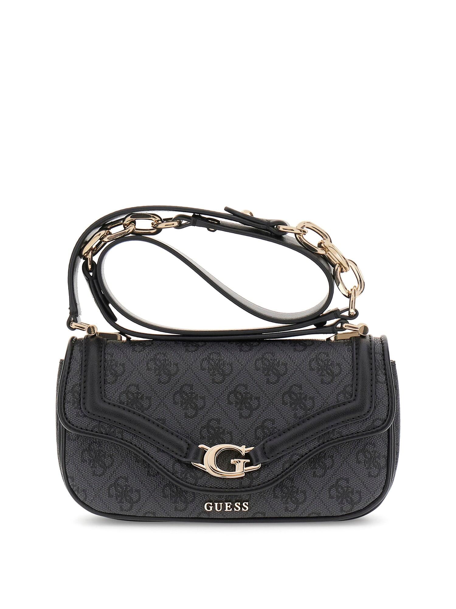 GUESS - DEA CROSSBODY FLAP clo / coal logo von GUESS