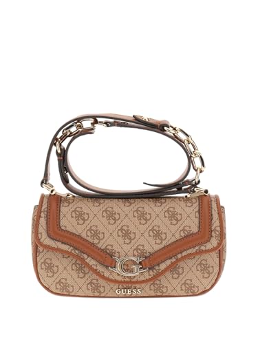 GUESS DEA GIRLFRIEND SATCHEL, COLOR CLO - COAL LOGO CLO - COAL LOGO ONE SIZE, Ltl Latte Logo, Einheitsgröße von GUESS