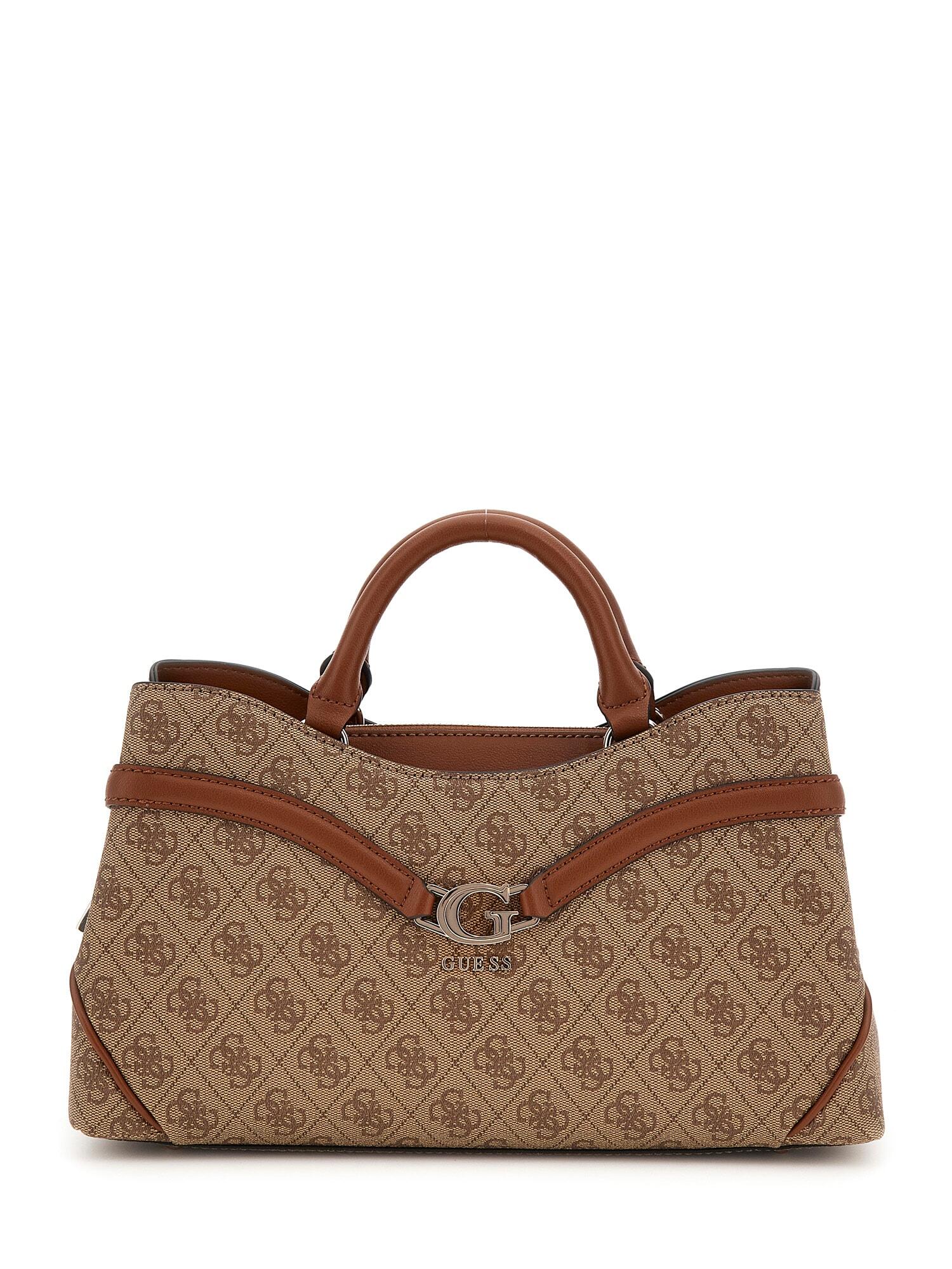 GUESS - DEA GIRLFRIEND SATCHEL ltl / latte logo von GUESS