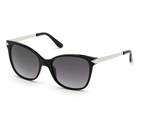 GUESS Damen 0 Sonnenbrille, shiny black, 56 von GUESS