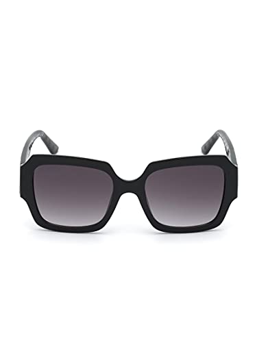 GUESS Damen 30 DE Sonnenbrille, schwarz (Shiny Black), 52 von GUESS