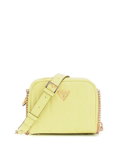 GUESS Damen Aldina Camera Crossbody Umhängetasche, Citrin GUESS Damen Aldina Camera Crossbody Umhängetasche, Citrin von GUESS