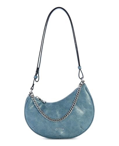 GUESS Damen Amys Convertible Crossbody Umhängetasche, Schiefer von GUESS