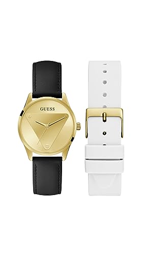GUESS Damen Analog Quarz Uhr mit Edelstahl Armband GW0642L1 von GUESS