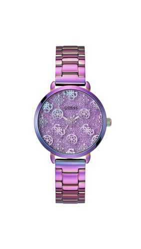GUESS Damen Analog Quarz Uhr mit Edelstahl Armband GW0670L3 von GUESS