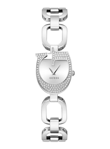 GUESS Damen Analog Quarz Uhr mit Edelstahl Armband GW0683L1 von GUESS