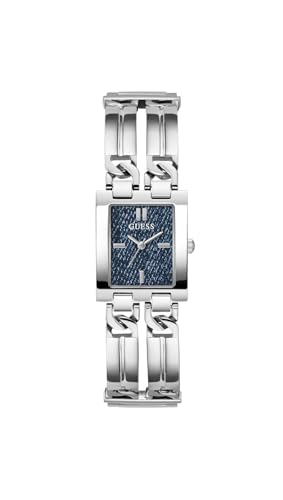 GUESS Damen Analog Quarz Uhr mit Edelstahl Armband GW0807L1 von GUESS