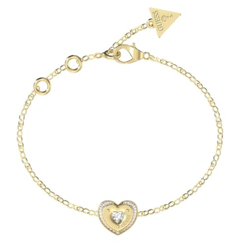 GUESS Damen-Armband Herz Pave Goldfarben S JUBB05550JWYGS GUESS Damen-Armband Herz Pave Goldfarben S JUBB05550JWYGS von GUESS