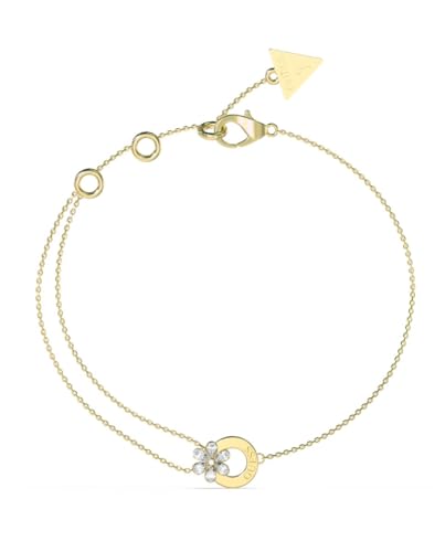 GUESS Damen-Armband Lily Flower Goldfarben S JUBB05111JWYGS von GUESS