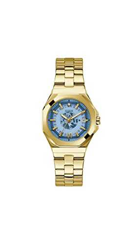 GUESS Damen Armbanduhr 34 mm Armband Edelstahl GW0551L2 von GUESS