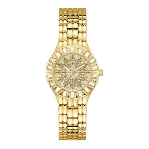 GUESS Damen-Armbanduhr Firework Goldfarben GW0602L2 von GUESS