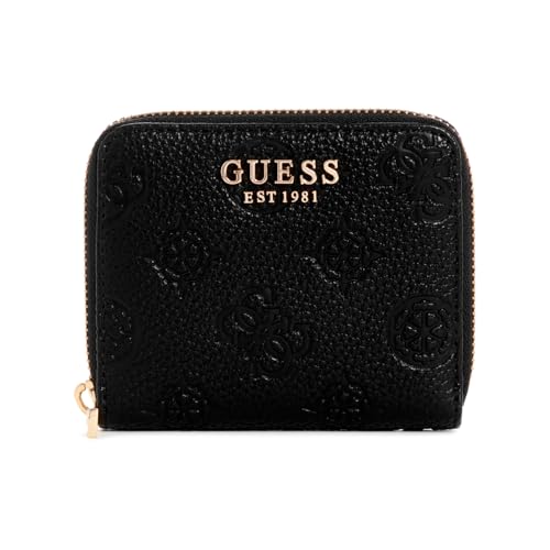 GUESS Damen Cresidia SLG Small Zip Around Geldbörse, Schwarz von GUESS