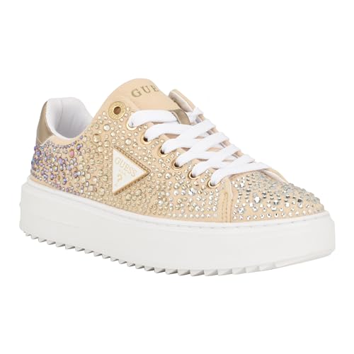 GUESS Damen Denesa Sneaker, Gold 710, 38 EU von GUESS