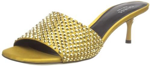 GUESS Damen EUGY Sandal, Gold, 39 EU von GUESS