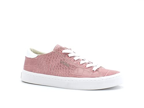 GUESS Damen Ester Schnürschuhe, Rosa Rosa, 35 EU von GUESS