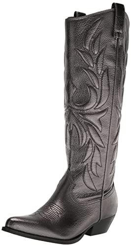 GUESS Damen Ginnifer Kniehohe Stiefel, Schwarz 001, 37 EU von GUESS