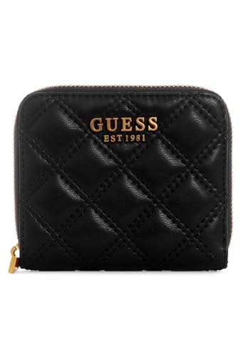 GUESS Damen Giully, Geldbörse mit Reißverschluss, Schwarz von GUESS