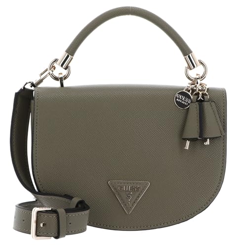 GUESS Damen Gizele Sattel, Mini Crossbody, Salbei von GUESS