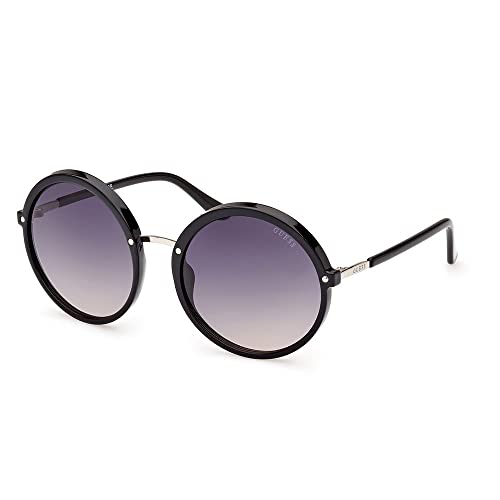 GUESS Damen Gu7887 Sonnenbrille, schwarz (Shiny Black), 57/20/140 von GUESS