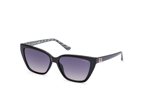 GUESS Unisex GU7919 Sonnenbrille, Shiny Black, 58 von GUESS