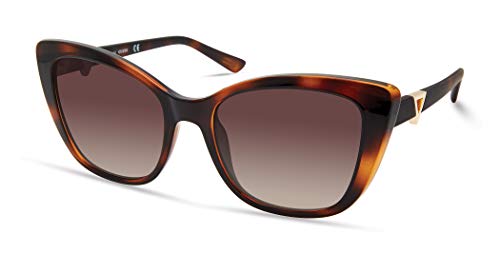GUESS Damen Gua00007 Sonnenbrille, Dunkles Havana GUESS Damen Gua00007 Sonnenbrille, Dunkles Havana von GUESS