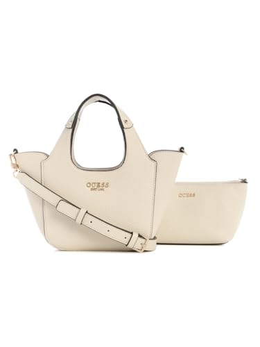 GUESS Damen Handtasche Helina Mixed Farbsortierung 27-beige von GUESS