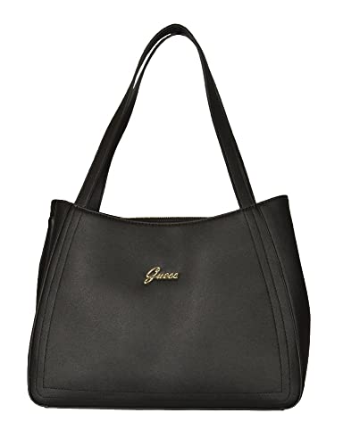 GUESS Damen Handtasche oder Umhängetasche Artikel HWLATIP2304 Laeti Tote- cm.31 x cm.23 x cm.14 (ungefähr), BLA - Black, Einheitsgröße von GUESS