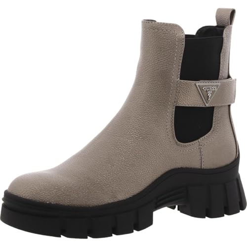 GUESS Damen Hensly Stiefelette, Zinn 060, 38 EU von GUESS