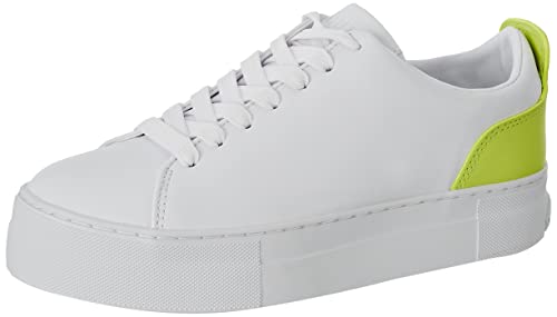 GUESS Damen Giaa5 Oxford-Schuh, White Lime, 39 EU GUESS Damen Giaa5 Oxford-Schuh, White Lime, 39 EU von GUESS