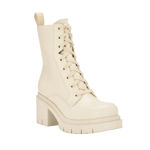 GUESS Damen Juel Stiefelette, Chic Cream 150, 39 EU von GUESS