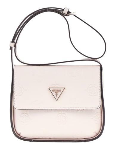 GUESS Damen Keandra Flap, Crossbody-Klappe, Stein-Logo von GUESS