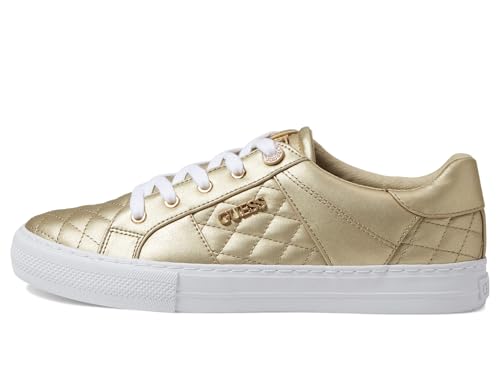 GUESS Damen Liked Sneaker, Gold, 39.5 EU von GUESS