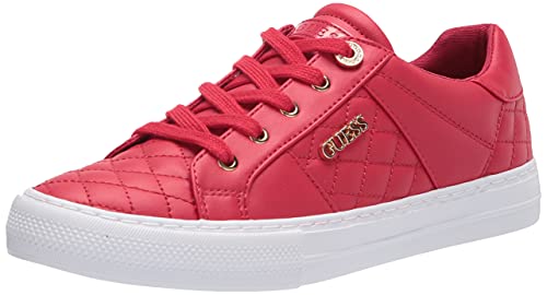 GUESS Damen Loven3 Sneaker, rot, 37 EU von GUESS