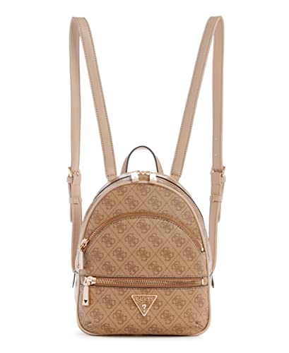 GUESS Damen Manhattan Backpack Rucksack, Latte-Logo, Einheitsgröße von GUESS