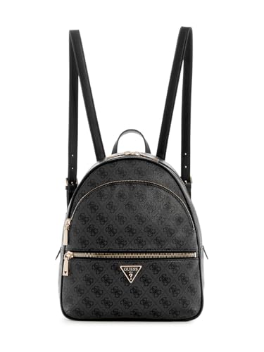 GUESS Damen Manhattan Großer Rucksack, Kohle-Logo, EinheitsgröÃŸe von GUESS