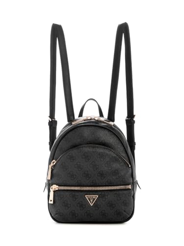 GUESS Damen Manhattan Ii Backpack Rucksack, Kohle-Logo, Einheitsgröße von GUESS