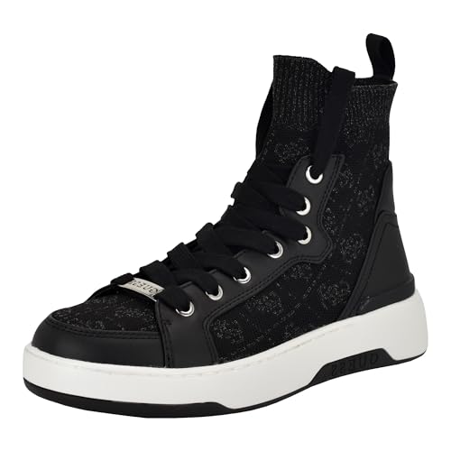 GUESS Damen Mannen Sneaker, Black Logo 003, 39 EU von GUESS