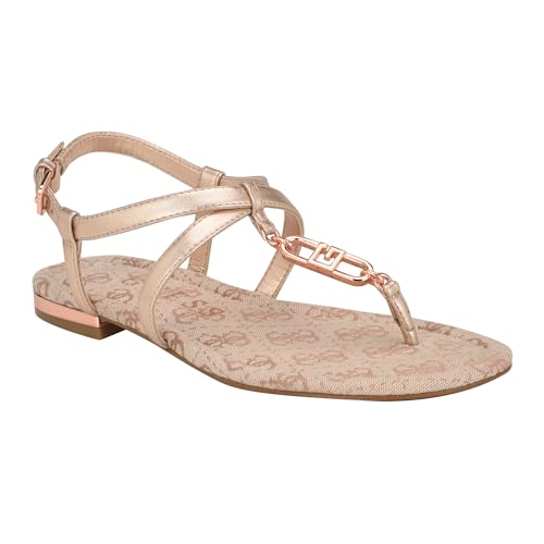 GUESS Damen Meaa Sandale, Blush Pink 680, 37 EU von GUESS